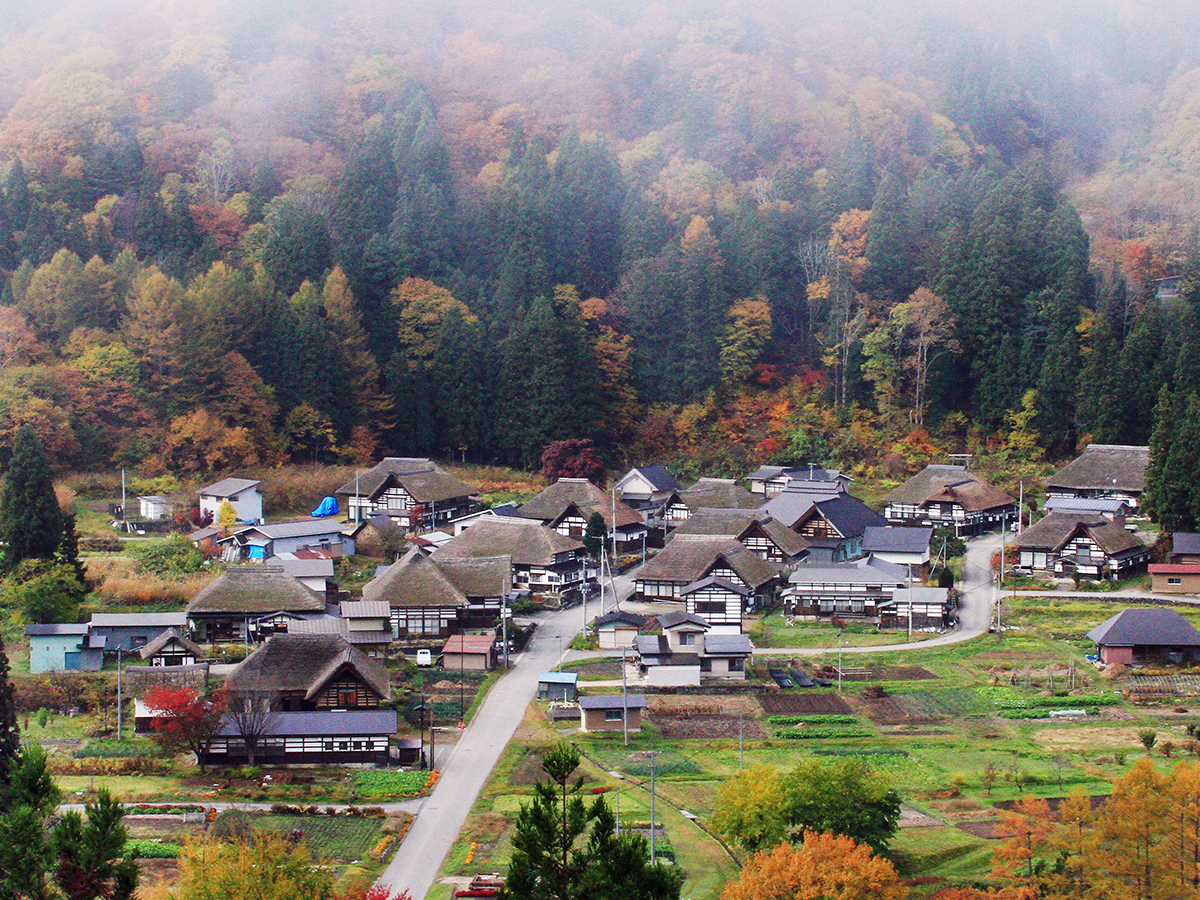 南会津町前沢曲家集落